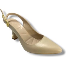 C-Shoes J800-25 Arkası Açık Ince Topuk Kadın stiletto