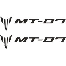 Mt-07 Sticker Etiket Modeli