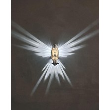 Kartal Figürlü Duvar Lambası – LED Aydınlatmalı 3D Dekoratif Kuş Tasarımı