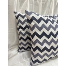 2 Adet Fermuarlı Yastık Kılıfı %90 Pamuk | 50X70 cm
