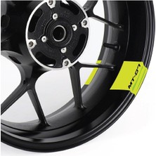 Yamaha MT07 Motorsiklet Jant Detay Sticker