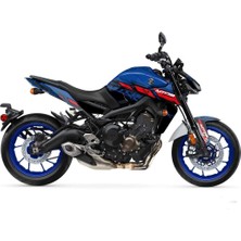 mt 09 Mavi Kanal 2017 - 2019 Full Sticker Kit Set