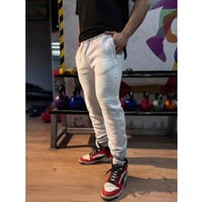 Erkek Siyah Slim Fit Jogger Eşofman Altı
