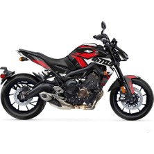 mt 09 Siyah-Kırmızı 2017 - 2019 Full Sticker Kit Set