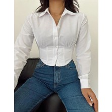 Kadın Gömlek Crop