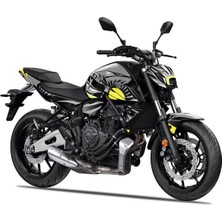 Mt-07 2020-2023 Gri Sarı Ay Japan Full Body Kit Sticker Set