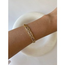 Labirent Zirkon Taşlı Xuping Vip Gold Bileklik