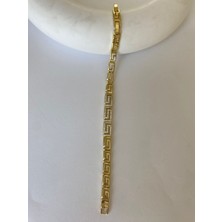 Labirent Zirkon Taşlı Xuping Vip Gold Bileklik