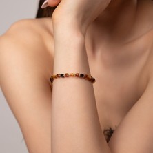 Mia Lia Design Kehribar Doğal Taş Bileklik