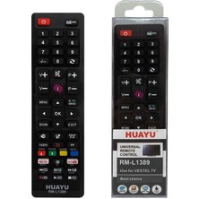Huayu RM-L1389 Netflix - Youtube Tuşlu Vestel  LCD LED Tv Kumandası