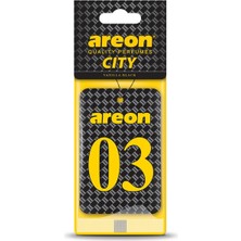 Areon City Vanilla Black 03 Oto Araç Kokusu