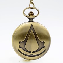 Aksh Assassin's Creed Shadows Black Flag Cep Saati Kolye Yeni Tarz Yeni Moda