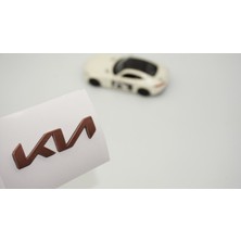 Dk Tuning Direksiyon Bronz Logo Amblem Arma Kia ile Uyumlu