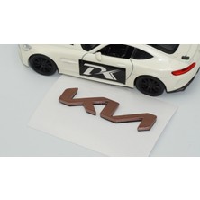 Dk Tuning Direksiyon Bronz Logo Amblem Arma Kia ile Uyumlu