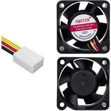 Powermaster IC-216 3p Kablolu 40X40X20 mm 24 Volt Fırçasız Dc Kasa Fanı