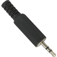 3.5 mm Stereo Plastik Jack Fiş