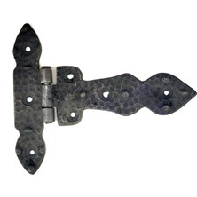 Antika Tarz Dekoratif Pirinç Kuyruklu Düğmeli Menteşe No1 - 117X142 Mm, Oksit