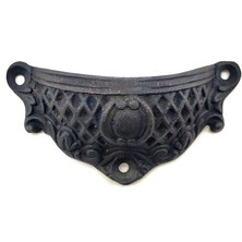 Antika Tarz Dekoratif Pirinç Anıt Tas Mobilya, Çekmece Kulbu - 48X90 Mm, Oksit