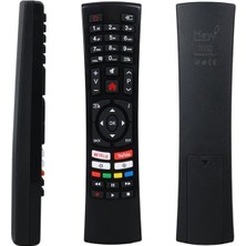 Hey Küçük Kalıp Vestel Netflix Youtube Tuşlu Yazısız LCD LED Tv Kumanda (RC4390-30100824)