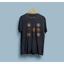 Bahriyeli Collection Oversize Kahve Çekirdekleri / Coffee Roasters Tasarım T-Shirt
