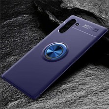 Spia Samsung Galaxy Note 10 Kılıf Draco Yüzüklü Silikon Orijinal Esnek Ince Geliştirilmiş Dayanıklı Darbe Karşıtı Koruyucu Yeni Nesil Tasarım (Samsung Galaxy Note 10, Lacivert-Mavi)