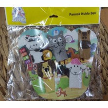 Elite Çiftlik Hayvanları Parmak Kukla Seti 5'li 1 Adet