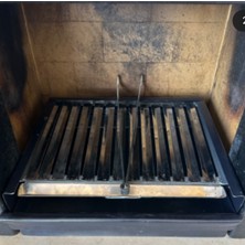 KocheN Şömine Barbekü Içi Mangal Paslanmaz Izgaralı