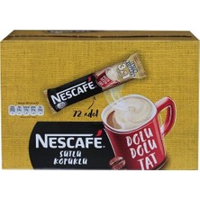 Nescafe 3ü1 Arada Sütlü Köpüklü 72&primeli