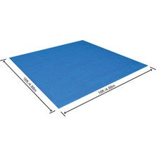 Bestway® 58003 Yer Üstü Havuzlar Için Koruyucu Zemin Örtüsü 4,57 M