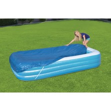 Bestway 58108 Dikdörtgen Havuz Örtüsü - 3,05 m x 1,83 m Şişme Havuzlar için