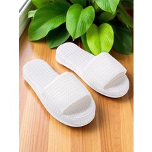 Ender Home Piquea Banyo Ve Ev Terliği – %100 Pamuk Havlu Kaymaz Kalın Taban