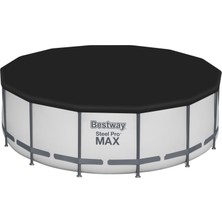 Bestway® 58292 Havuz Örtüsü - 3,66M ve 3,96 M Çaplı Yerüstü Havuzlar Için