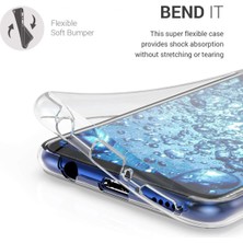 Huawei Mate 20 Lite Uyumlu Ön Arka 360 Tam Koruma Şeffaf Soft Silikon Kılıf