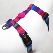 Tailpetz Wave H-tipi Göğüs Tasması Ayarlanabilir, Konforlu Ve Dayanıklı Desenli Köpek Tasması