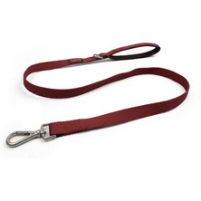 Tailpetz Kedi Köpek Sevk & Gezdirme Kayışı Bordo 130x2cm