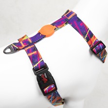 Tailpetz Splash H-tipi Göğüs Tasması Ayarlanabilir, Konforlu Ve Dayanıklı Desenli Köpek Tasması