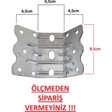 4 ADET METAL BORU AYAK,MUTFAK MASASI AYAĞI, NİKEL-KROM AYAK-NA1