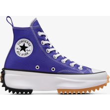 Converse Run Star Hike Unisex Mor Platform Sneaker Nefes Alabilir Yapı ile Koşu ve Yürüyüş İçin İdeal