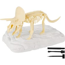 Dinozor Kazı Kitleri Oyuncak Eğitimi ve Kı 3-12 Yaş Triceratops (Yurt Dışından)