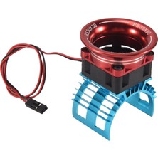 Unncanny Motor Isı Emici Kapağı + Wltoys A959-B 144001 124019 Hsp 1/8 1/10 Rc Araba 540 550 3650 Boyut Motor Isı Emici Için Soğutma Fanı (Yurt Dışından)