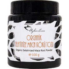 Ayhan Ercan Organik Jelatinize Maca Kökü Tozu 100 G