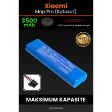 Robo-Mi Xiaomi Mi Vacuum Mop Pro 3500mAh Robot Süpürge Bataryası - Yüksek Yoğunluklu Li-ion Hücre