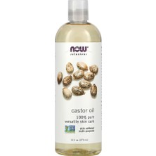 Now Foods Solutions, Castor Oil, 16 Fl Oz (473 ml)