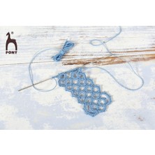Pony 4'lü Uzun 12.5 cm  Oya Vetasarım Iğnesi 88201
