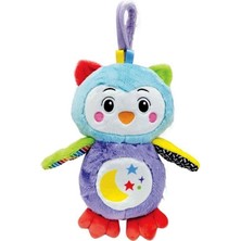 Easy Tedarik 17801 Baby Clementoni - Işıklı Pelüş Baykuş