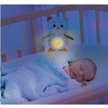 Easy Tedarik 17801 Baby Clementoni - Işıklı Pelüş Baykuş