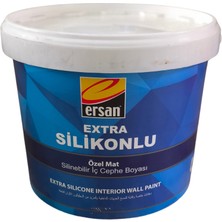 Silikonlu Boya-Tam Silinebilir -Extra Silikonlu Özel Mat