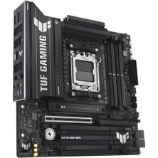 Asus Tuf Gamıng B850M-E WIFI6E Ddr5 Hdmı-Dp Typec Pcıe 5.0 Am5 Matx