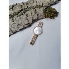 Luna Jewelry Aurora Zirkon Taşlı 316 L Çelik Kadın Saati