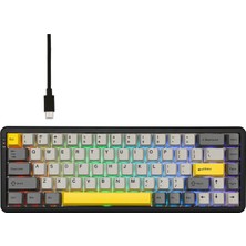 CoverZone Ajazz AK680 Max He Kablolu Manyetik Switch Klavye-8000Hz-0.125Ms